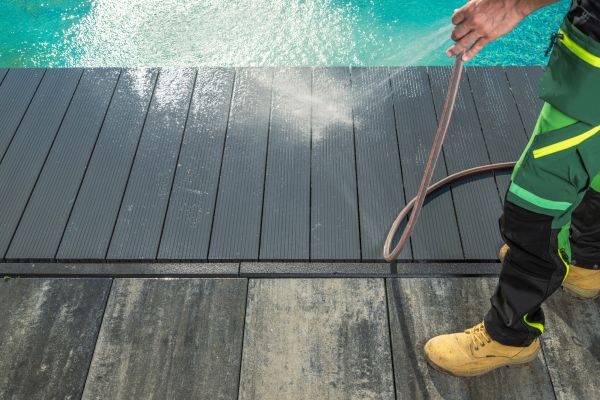 Pool Area Pressure Cleaning in Saint Johns