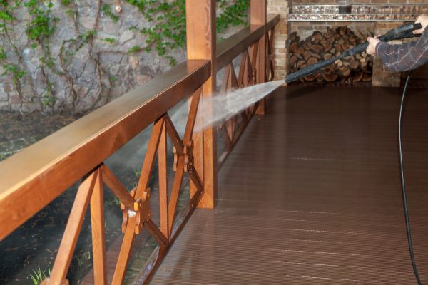 Porch Dirt Removal in Saint Johns