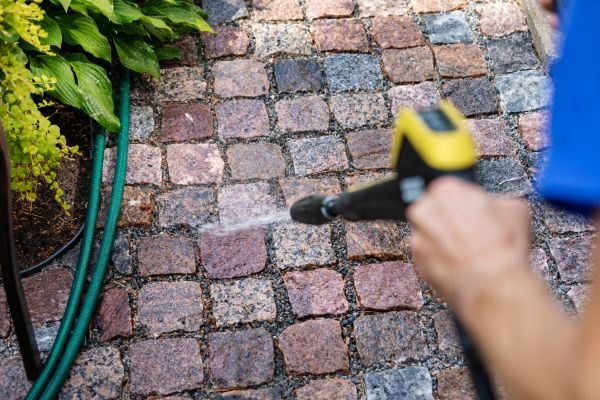 Paver Sidewalk Cleaning in Saint Johns